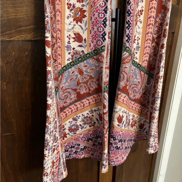 Free People Movent Floral Printed Wide-Leg Flare Pants - Picture 2 of 7